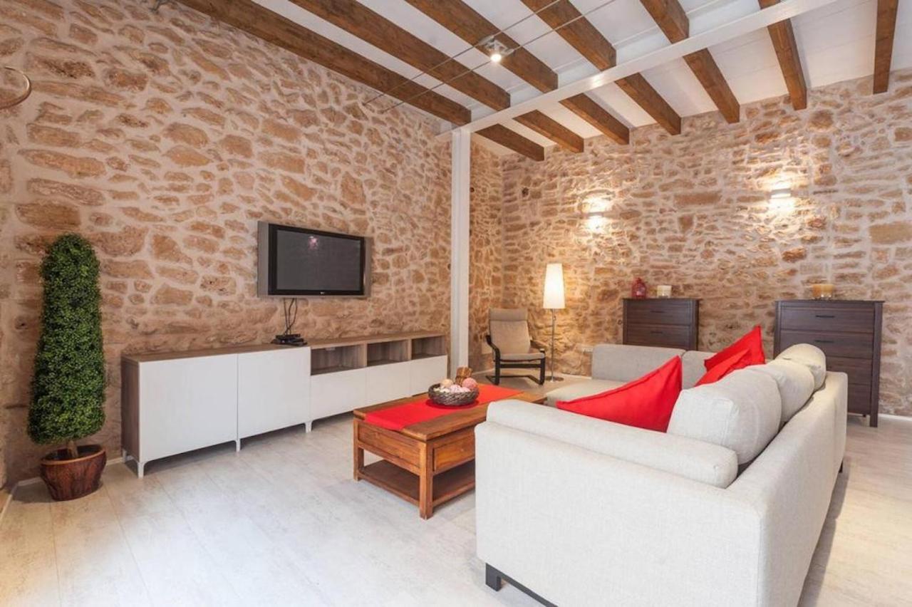 Casa Sa Pedra, En El Centro Historico De Alcudia Villa ภายนอก รูปภาพ