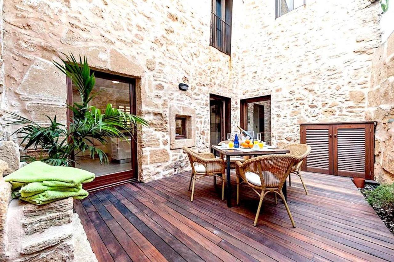 Casa Sa Pedra, En El Centro Historico De Alcudia Villa ภายนอก รูปภาพ