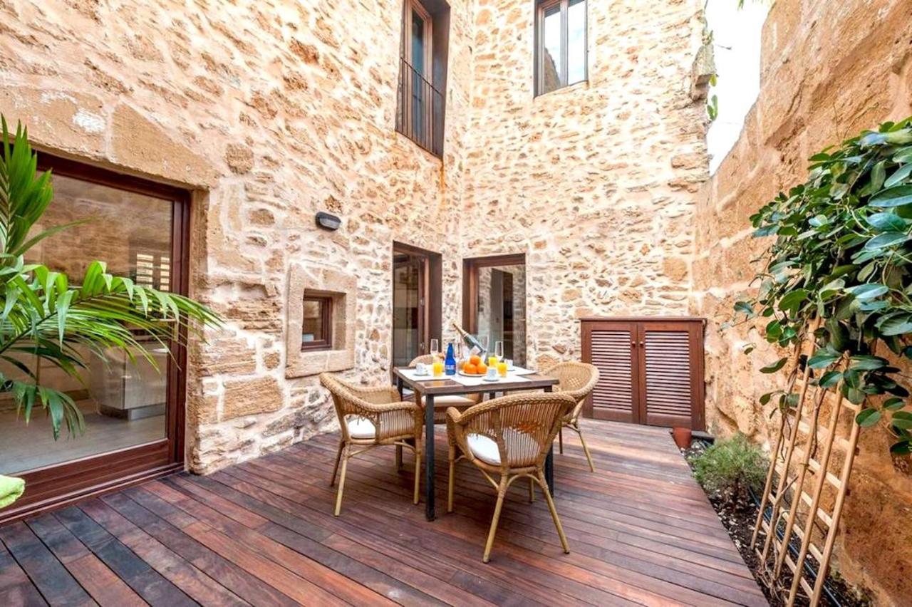 Casa Sa Pedra, En El Centro Historico De Alcudia Villa ภายนอก รูปภาพ