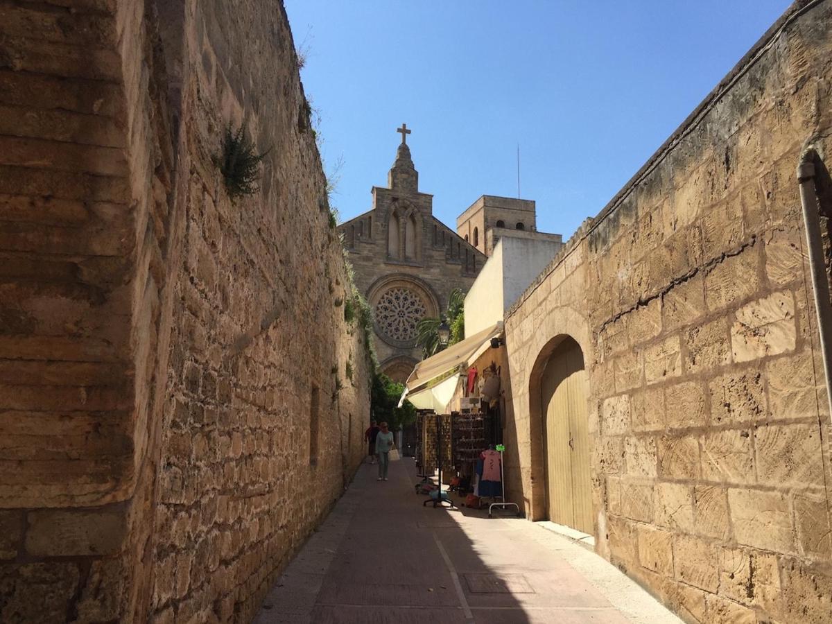 Casa Sa Pedra, En El Centro Historico De Alcudia Villa ภายนอก รูปภาพ