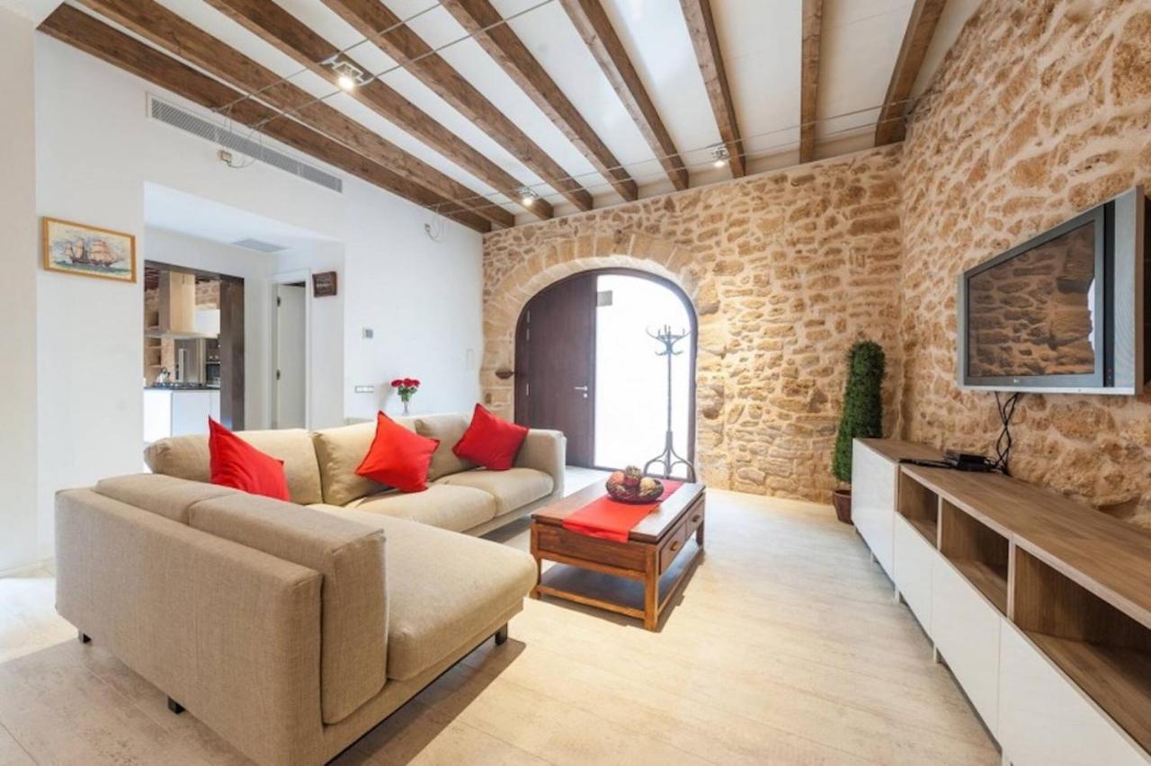 Casa Sa Pedra, En El Centro Historico De Alcudia Villa ภายนอก รูปภาพ