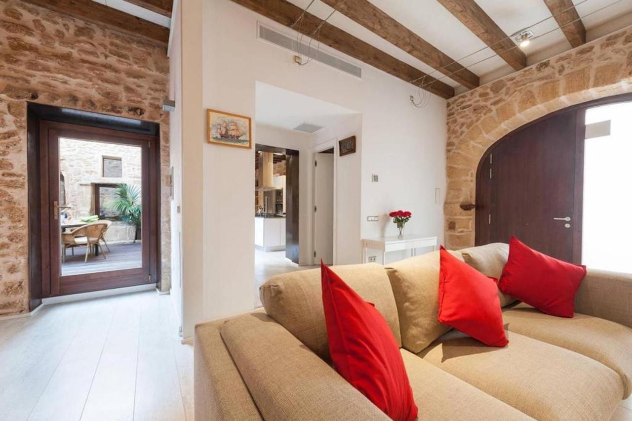 Casa Sa Pedra, En El Centro Historico De Alcudia Villa ภายนอก รูปภาพ